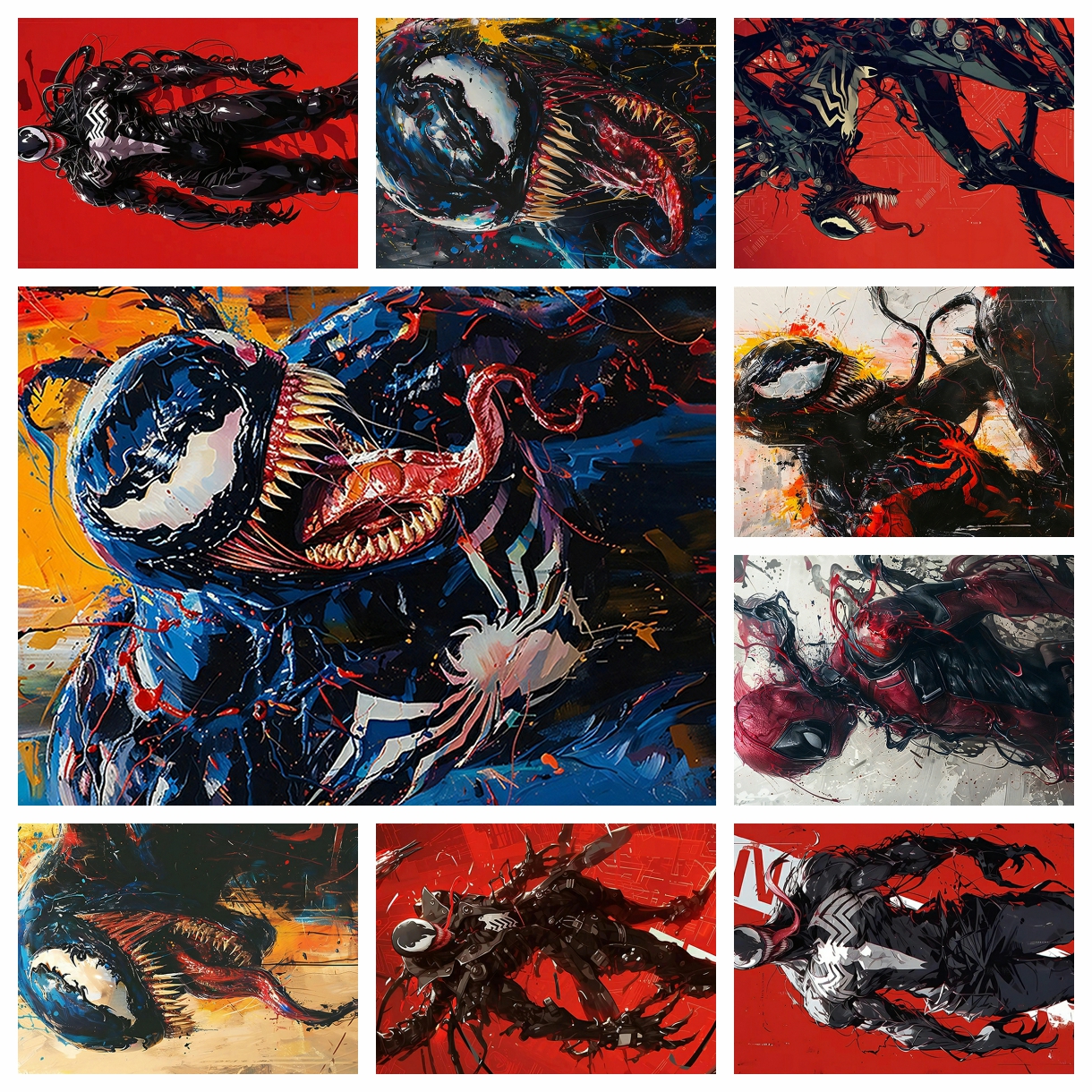 Art Craft Website - Anime Marvel venom spider-man Diamond Painting