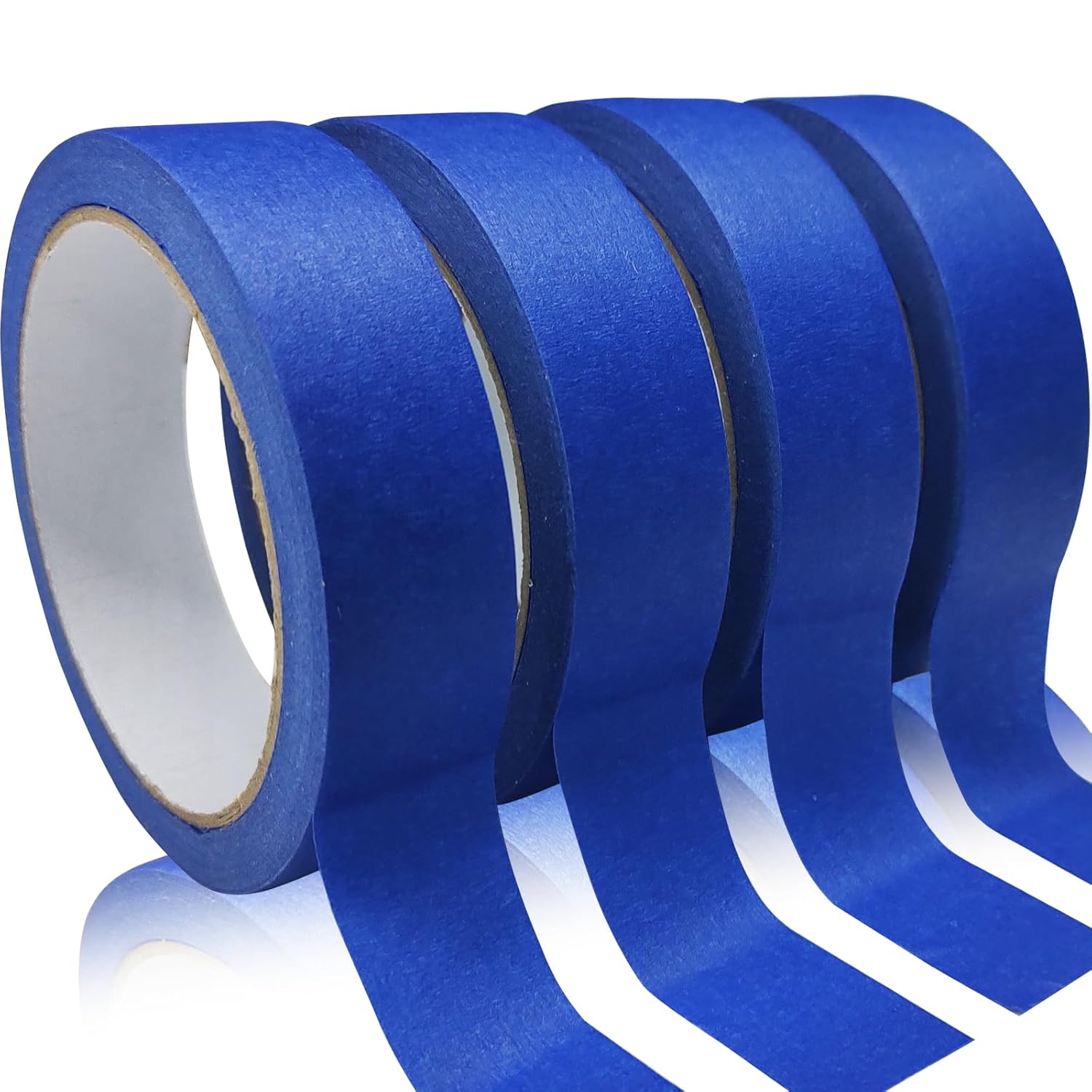 Art And Craft With Paint - 4 Rolls Premium Painters Tape, Blue