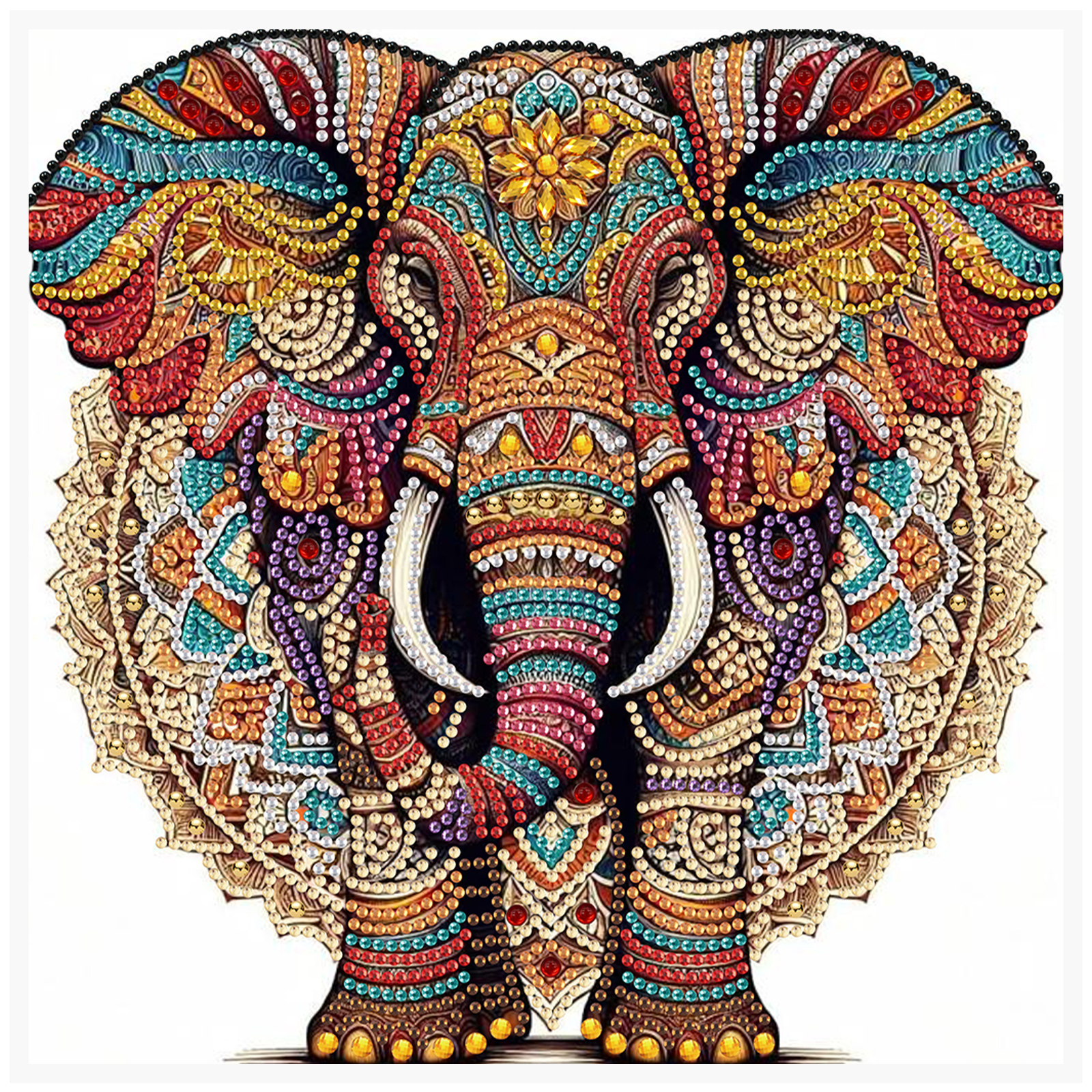 Art Craft Website - 5D DIY Diamond Painting Kit Elephant