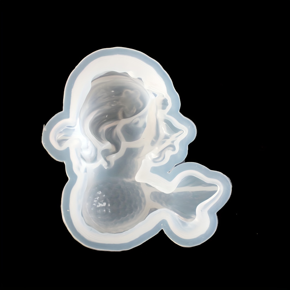 Art Y Craft - Cute Cartoon Mermaid Silicone Mold, 3D