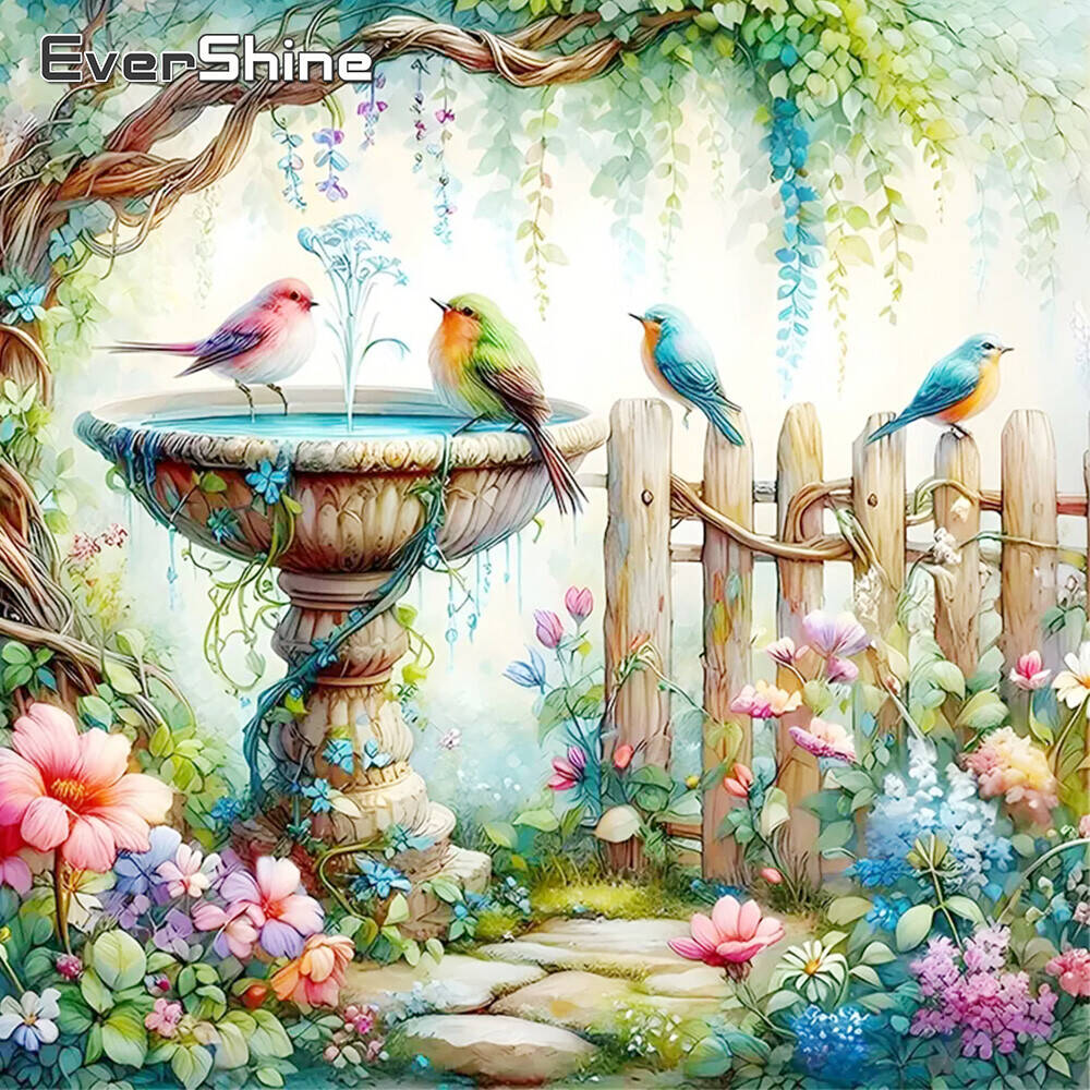 Art Craft 5 Year Old - Evershine Landscape Diamond Mosaic Bird Suitable