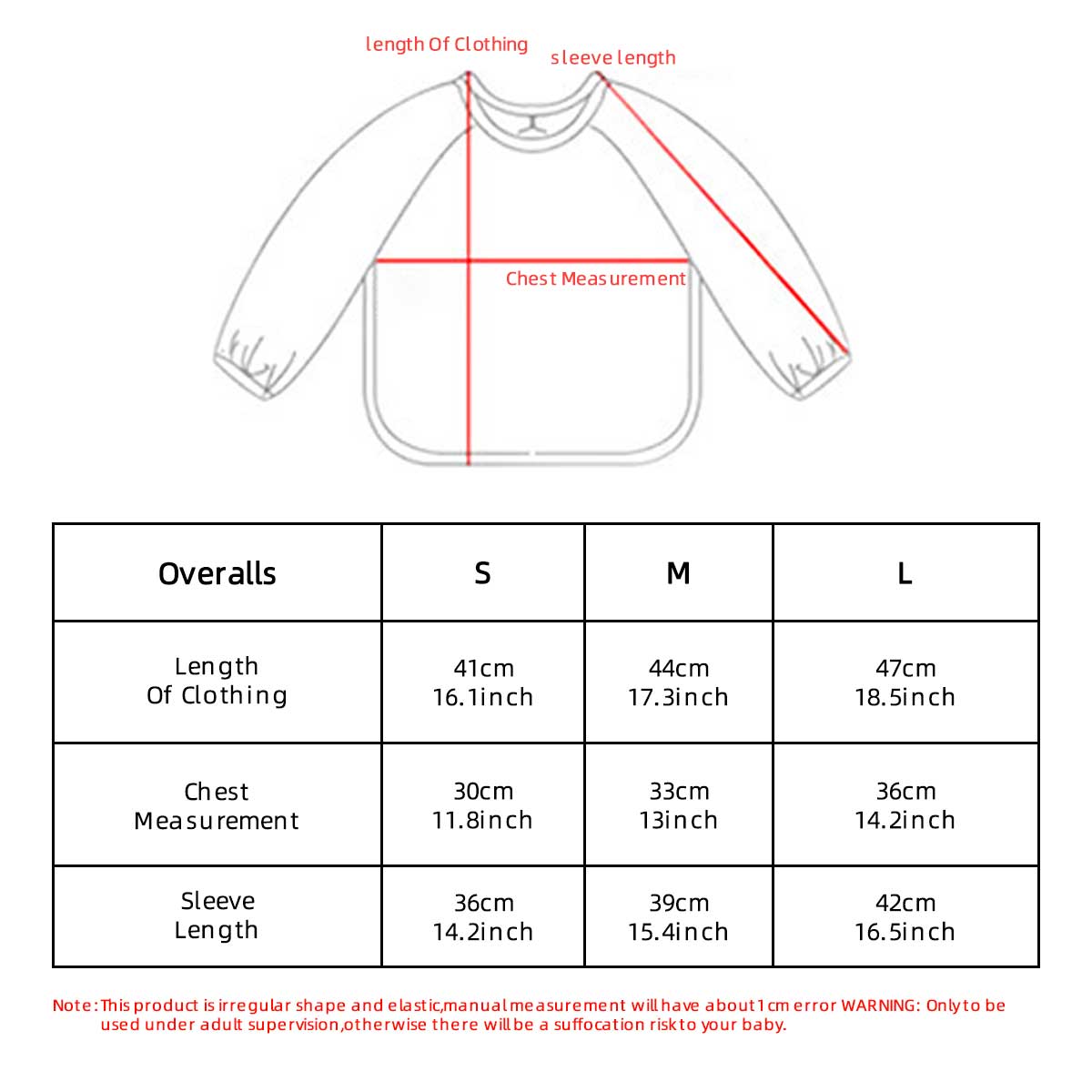 Kids Baby Long Sleeved PU Bibs - Art Craft 5 Year Old บทวิจารณ์และราคา