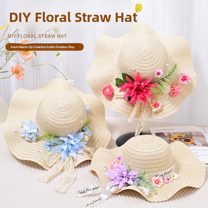 Handmade Floral Hat DIY Materi - Art Craft Event บทวิจารณ์และราคา