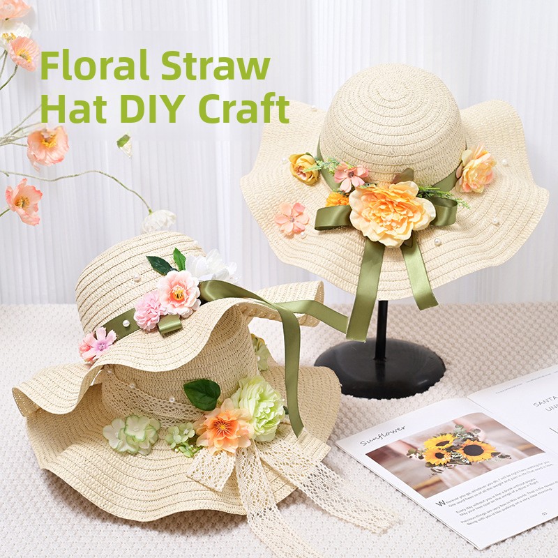 Handmade Floral Hat DIY Materi - Art Craft Event บทวิจารณ์และราคา