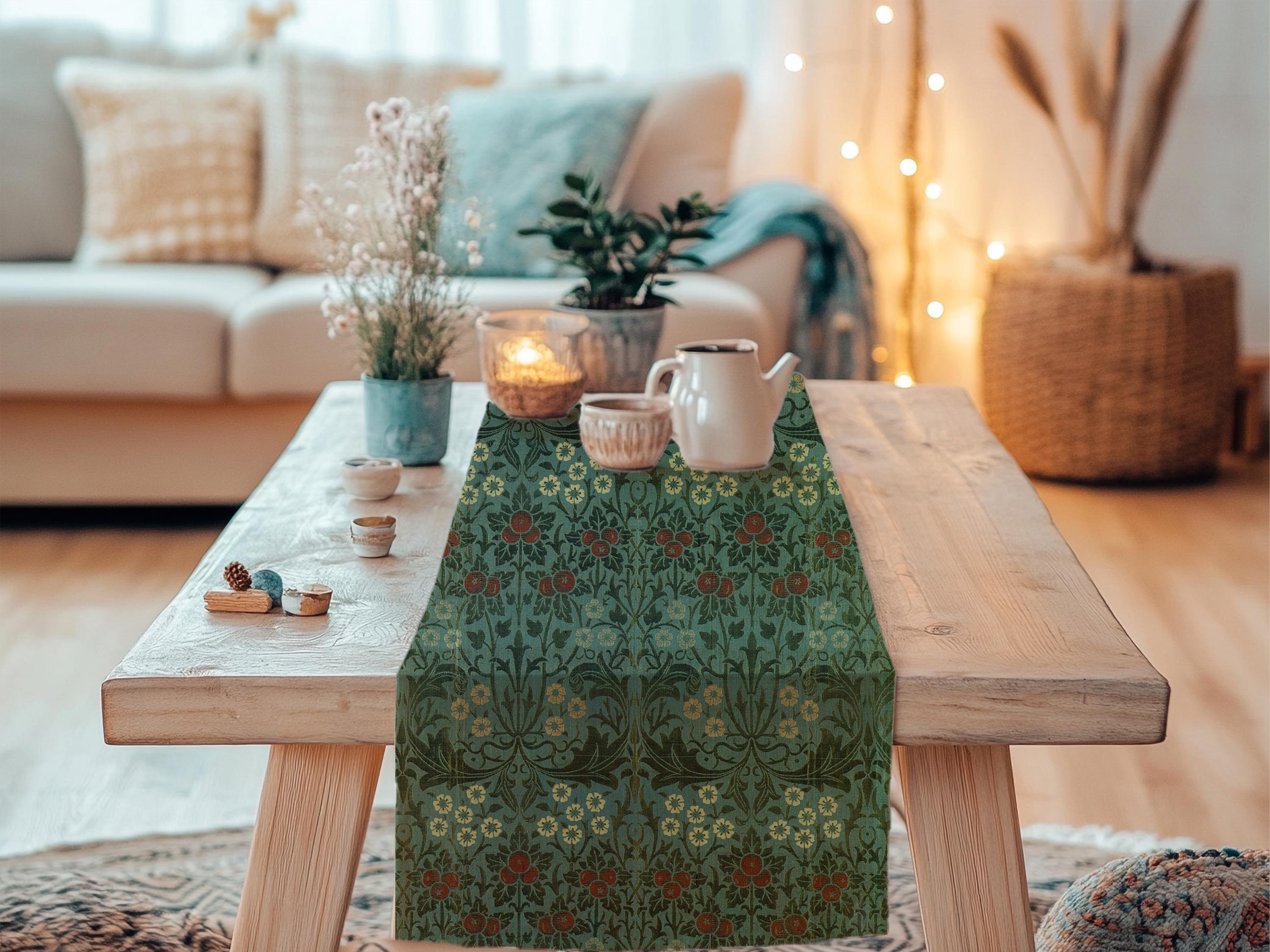 William Morris Art Table Runne - Art Craft William Morris บทวิจารณ์และราคา