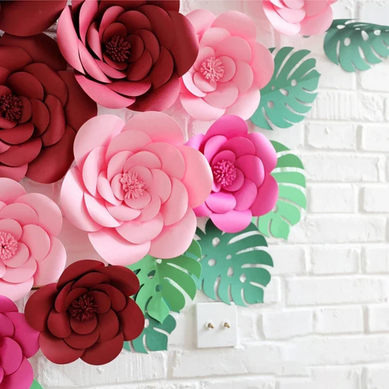DIY Artificial Large Paper Ros - Art Craft Event บทวิจารณ์และราคา