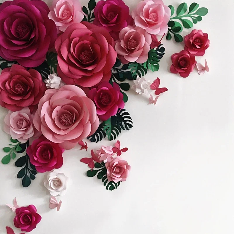 DIY Artificial Large Paper Ros - Art Craft Event บทวิจารณ์และราคา