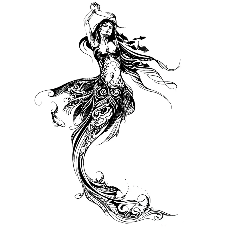 New Art Girl Stamps Mermaid lo - Art Craft Umbrella บทวิจารณ์และราคา
