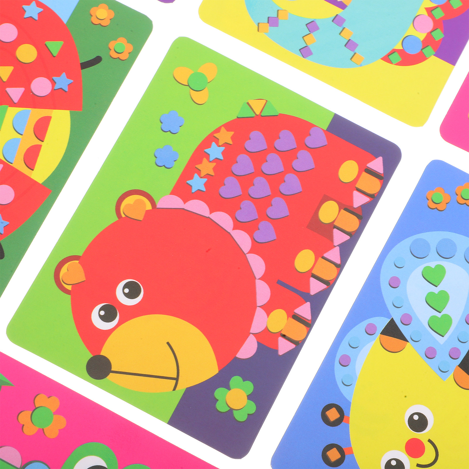 1Set 3D Eva Sticker Puzzle Cre - Art Craft Activities For Preschoolers บทวิจารณ์และราคา