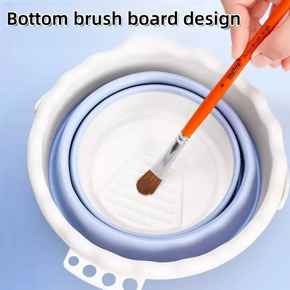Collapsible Foldable Paint Bru - Art & Craft Fair บทวิจารณ์และราคา