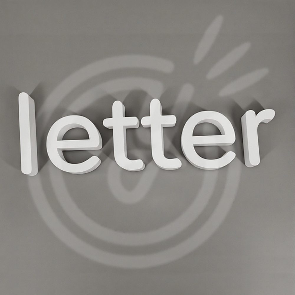 DIY Slogan Logo Letter 15CM Wh - Art Craft Logo Design บทวิจารณ์และราคา