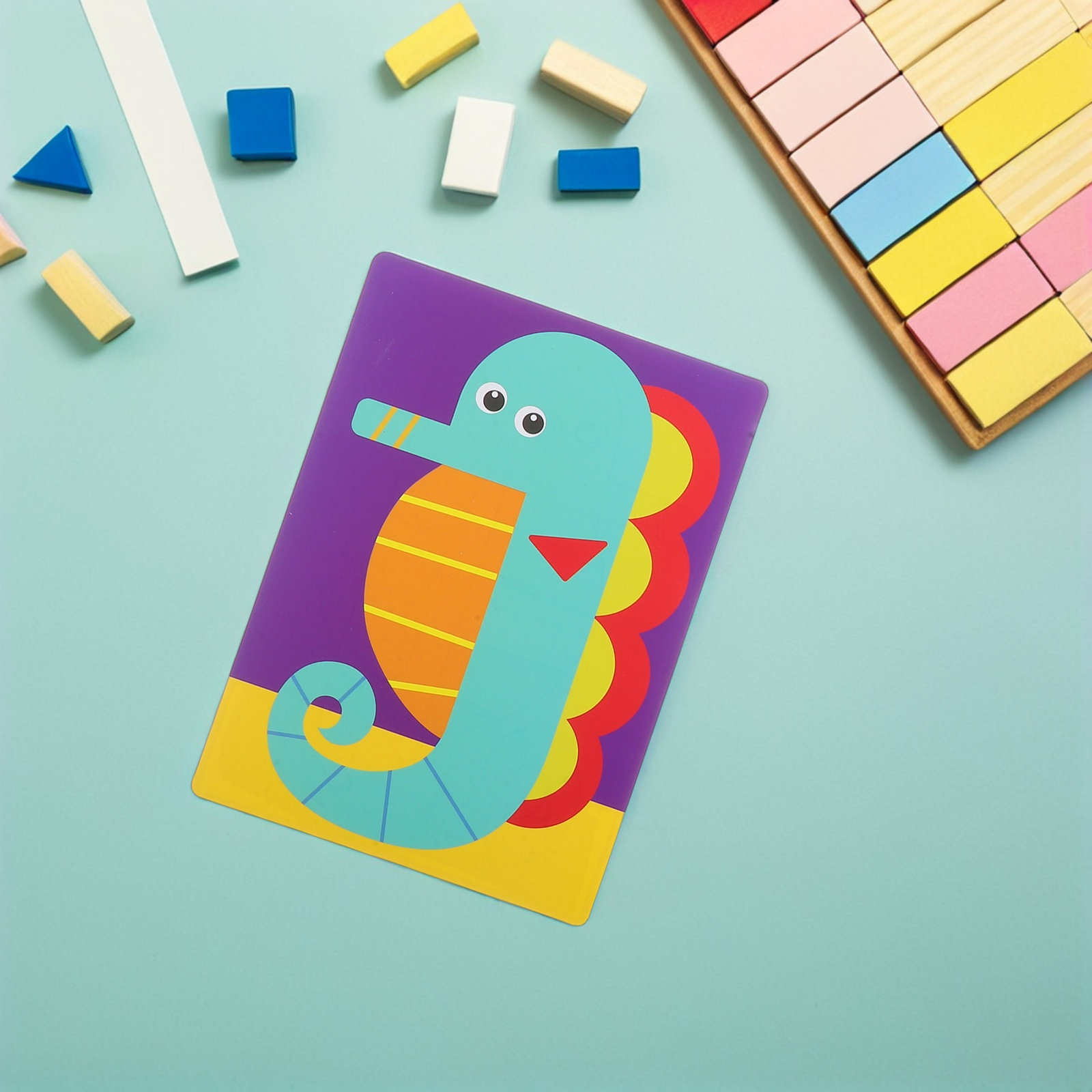 1Set Animal Sticker Craft Puzz - Art Craft Activities For Preschoolers บทวิจารณ์และราคา