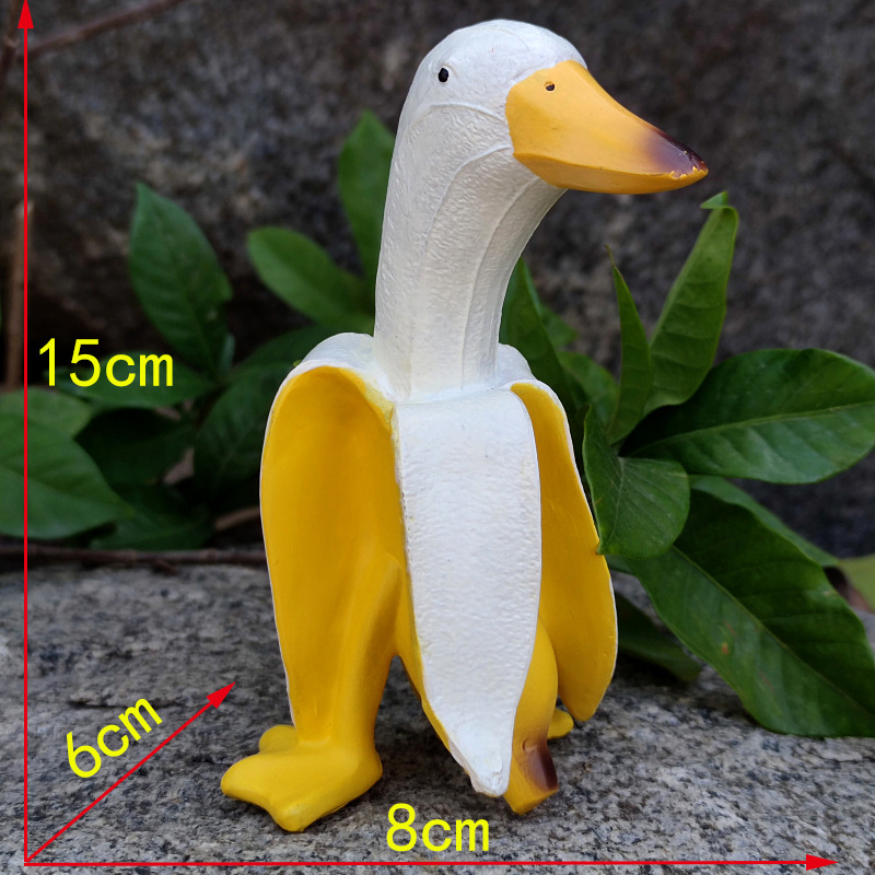 Banana Duck Creative Garden De - Art Craft Duck บทวิจารณ์และราคา