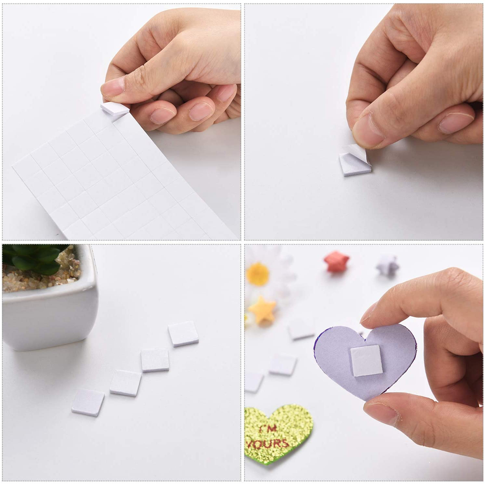 900PCS Foam Dots Dual-Adhesive - Art Craft Event บทวิจารณ์และราคา