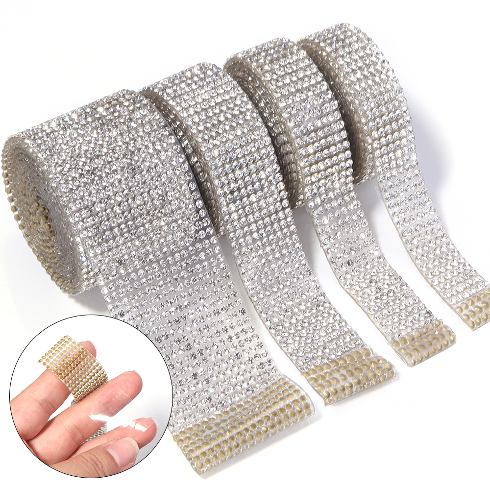 1Yard Self Adhesive Crystal Rh - Art Craft Event บทวิจารณ์และราคา