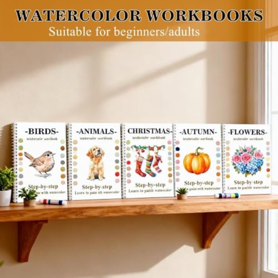 Watercolor Workbooks with Sket - Art And Craft With Paint บทวิจารณ์และราคา