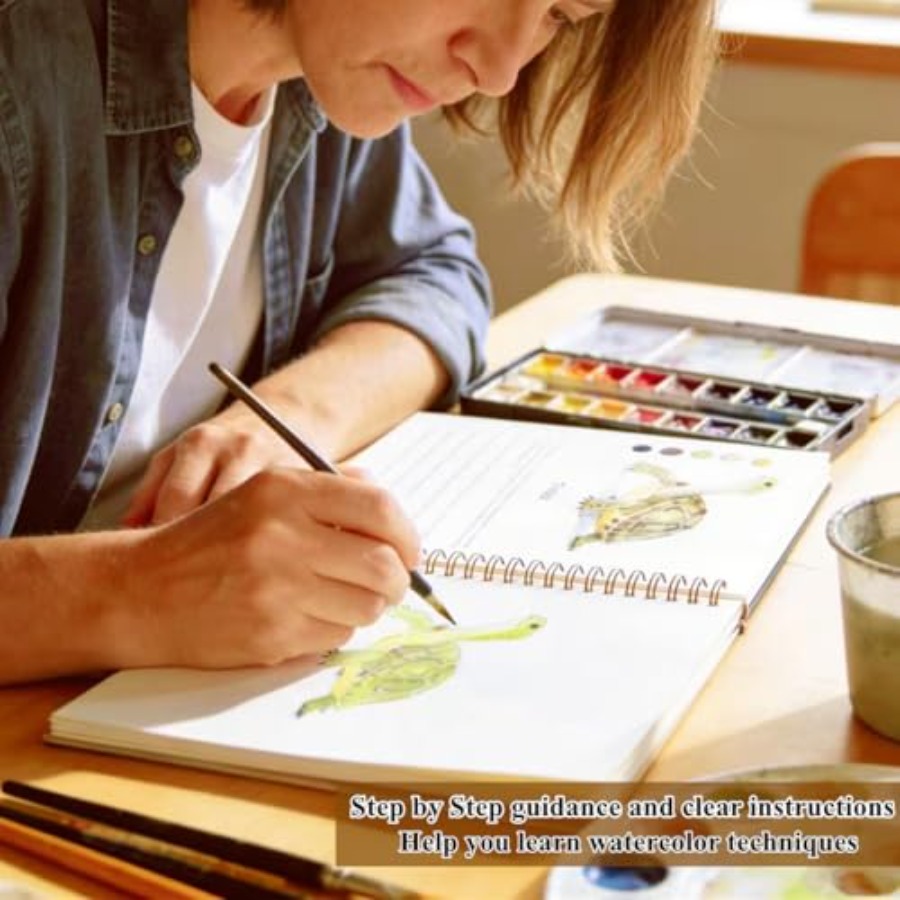 Watercolor Workbooks with Sket - Art And Craft With Paint บทวิจารณ์และราคา