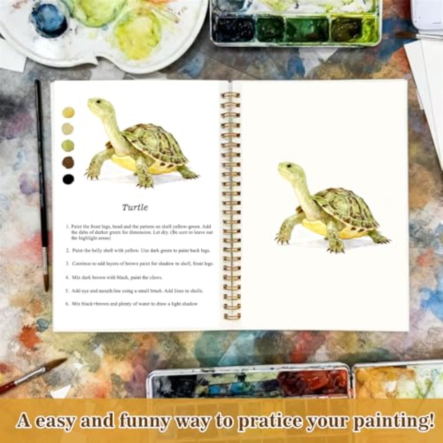 Watercolor Workbooks with Sket - Art And Craft With Paint บทวิจารณ์และราคา