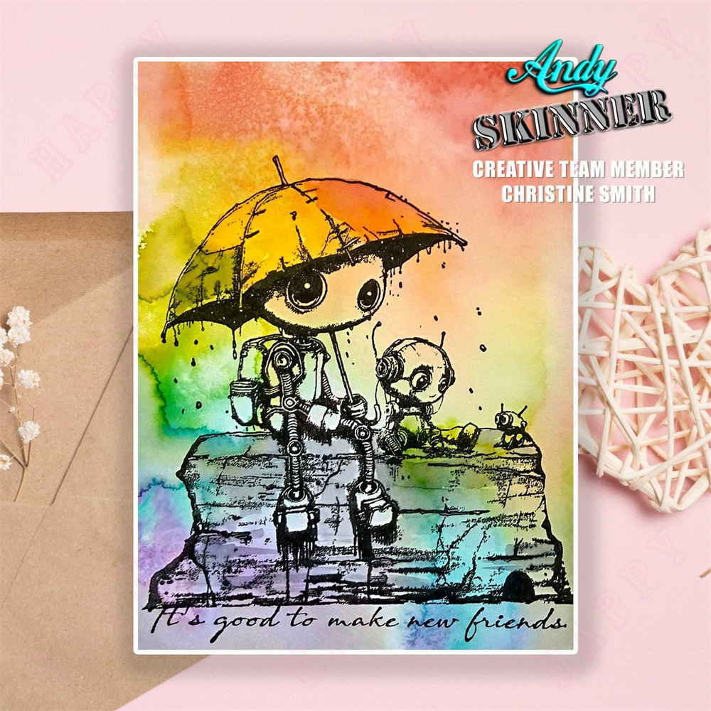2024 New Friends Stamp Silicon - Art Craft Umbrella บทวิจารณ์และราคา