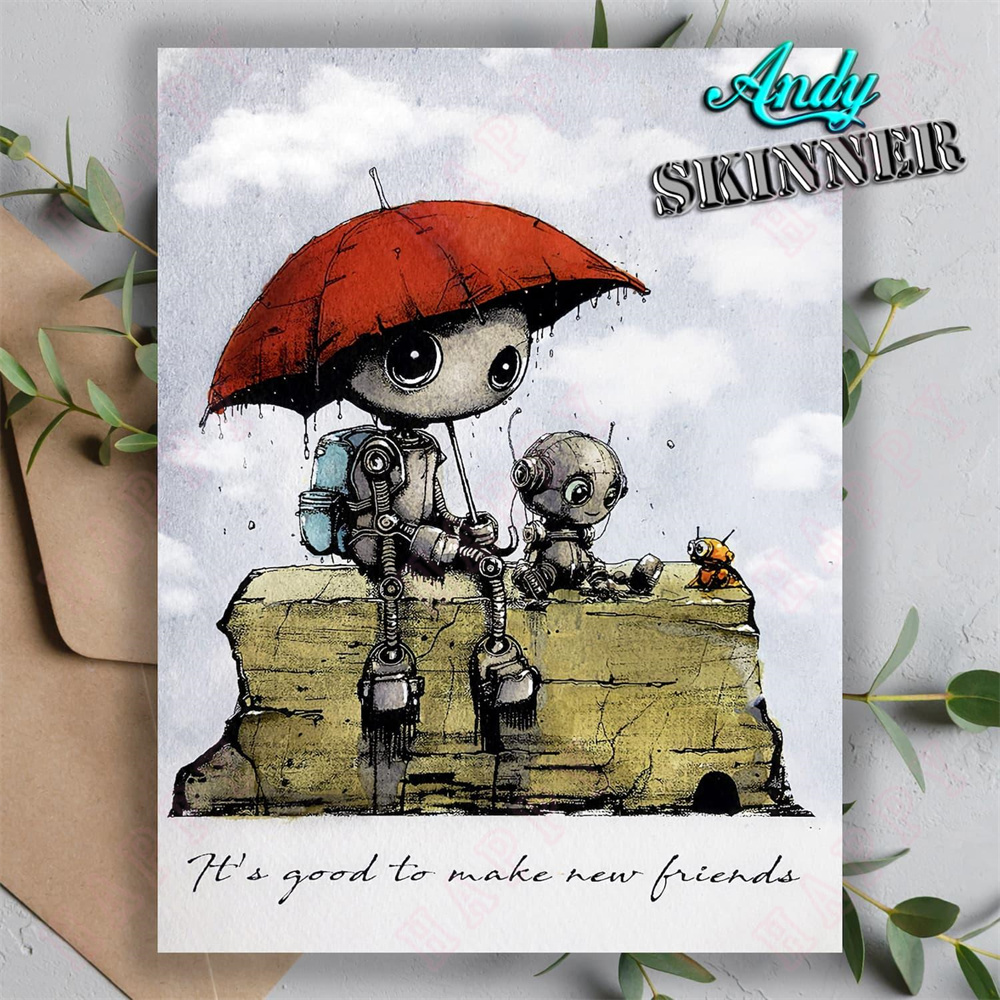 2024 New Friends Stamp Silicon - Art Craft Umbrella บทวิจารณ์และราคา