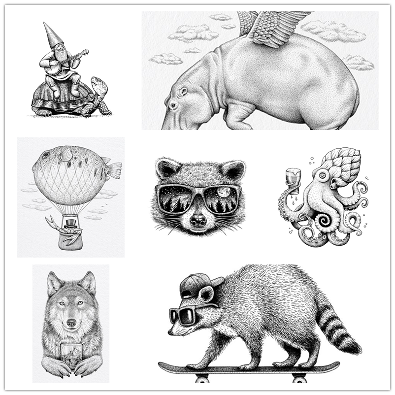 Animals Art Raccoon Cock New D - Art Craft Umbrella บทวิจารณ์และราคา