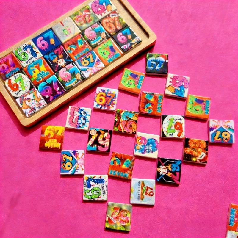 DIY Mosaic Theme Meltable Glas - Art Y Craft บทวิจารณ์และราคา