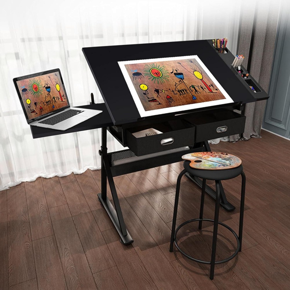 Art Craft Table with Adjustabl - Art & Craft Fair บทวิจารณ์และราคา