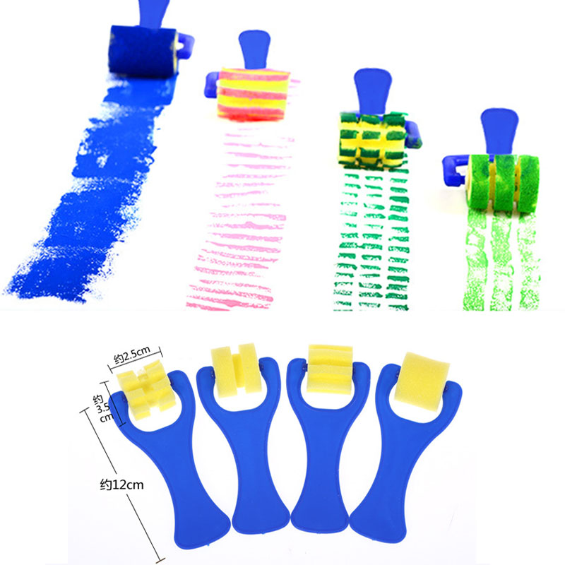 Children Toddler Sponge Stamp  - Art Craft 5 Year Old บทวิจารณ์และราคา