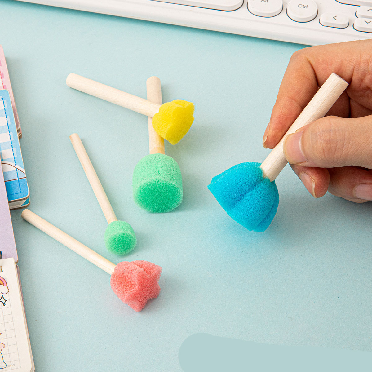 10PCS Paint Pottery Sponges fo - Art And Craft With Paint บทวิจารณ์และราคา