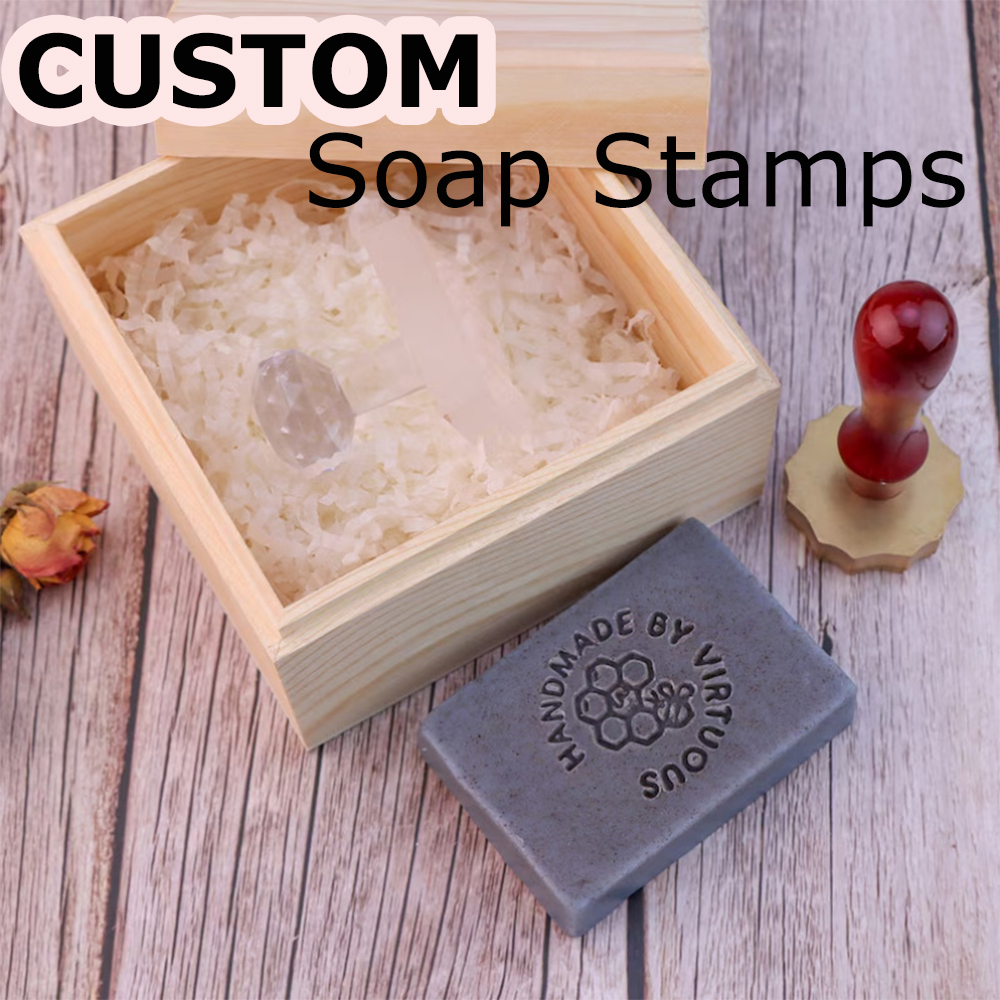 LOGO Custom Soap Stamps Person - Art Craft Logo Design บทวิจารณ์และราคา