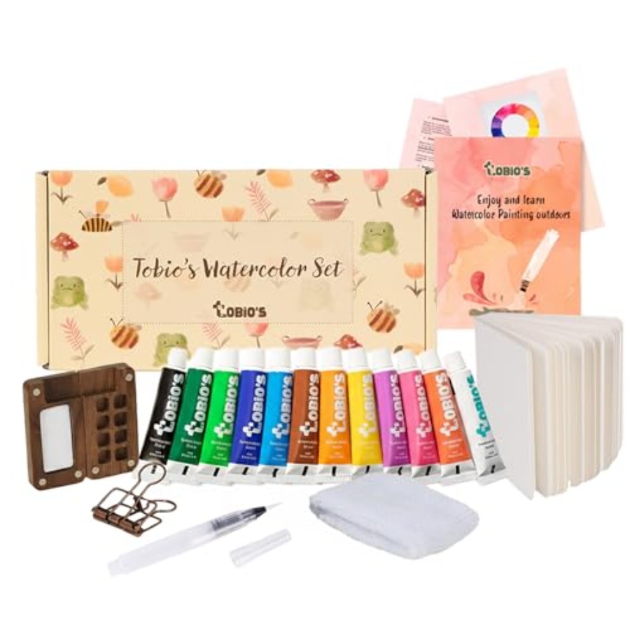 Original Mini Wooden Watercolo - Art & Craft Fair บทวิจารณ์และราคา