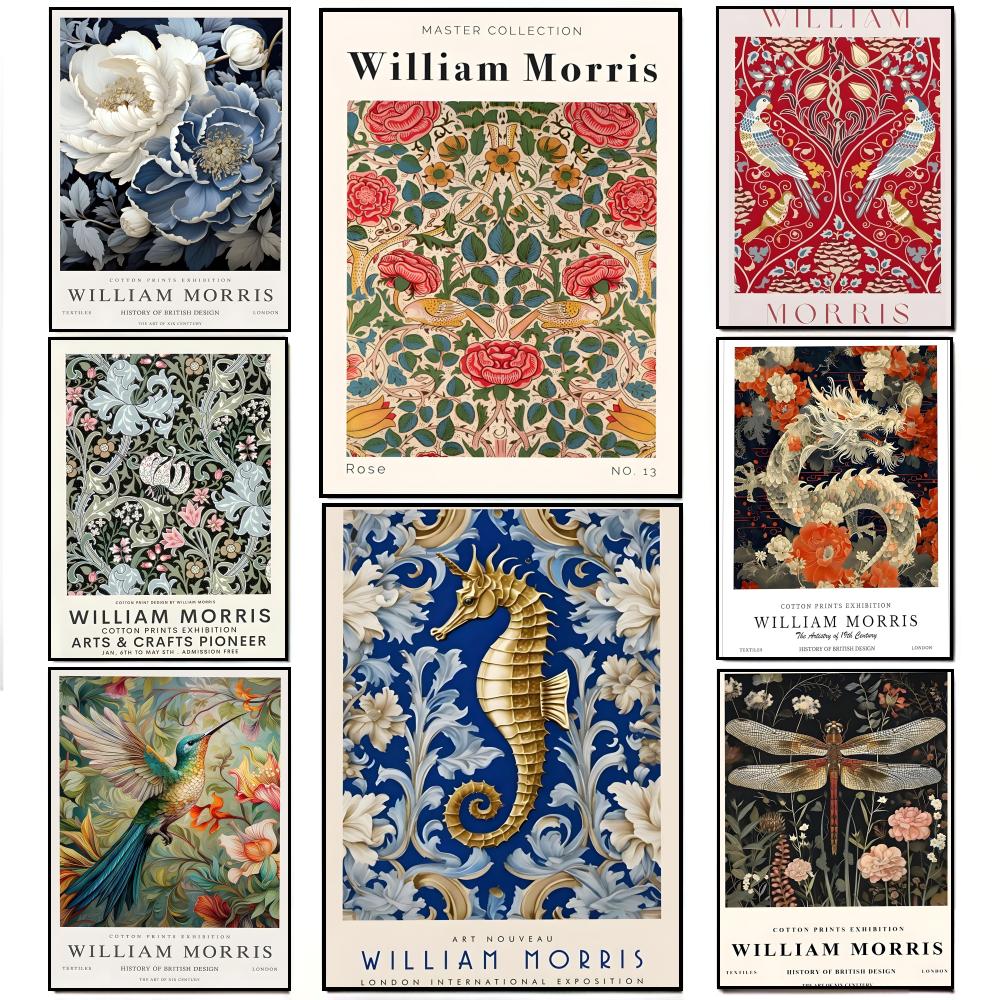 Vintage Arts Crafts W-William  - Art Craft William Morris บทวิจารณ์และราคา