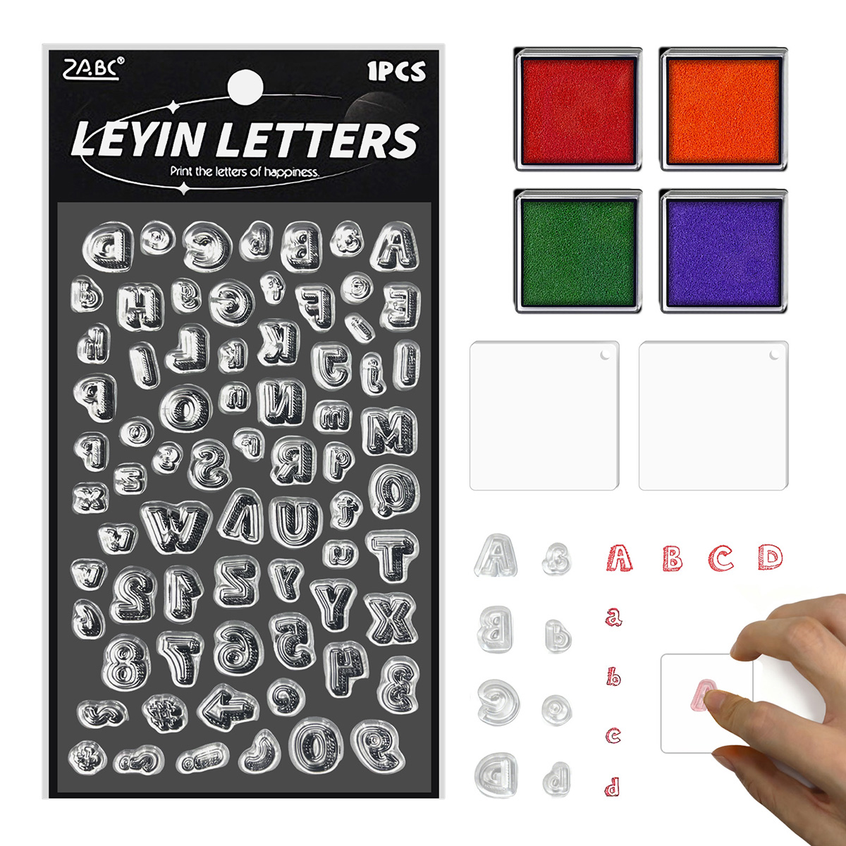 Letters and Numbers Clear Stam - Art Craft Activities For Preschoolers บทวิจารณ์และราคา