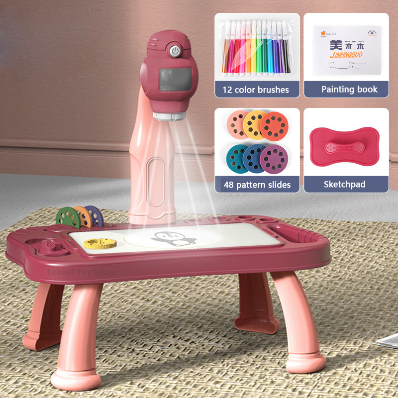Smart Projector Kids Painting  - Art And Craft With Paint บทวิจารณ์และราคา