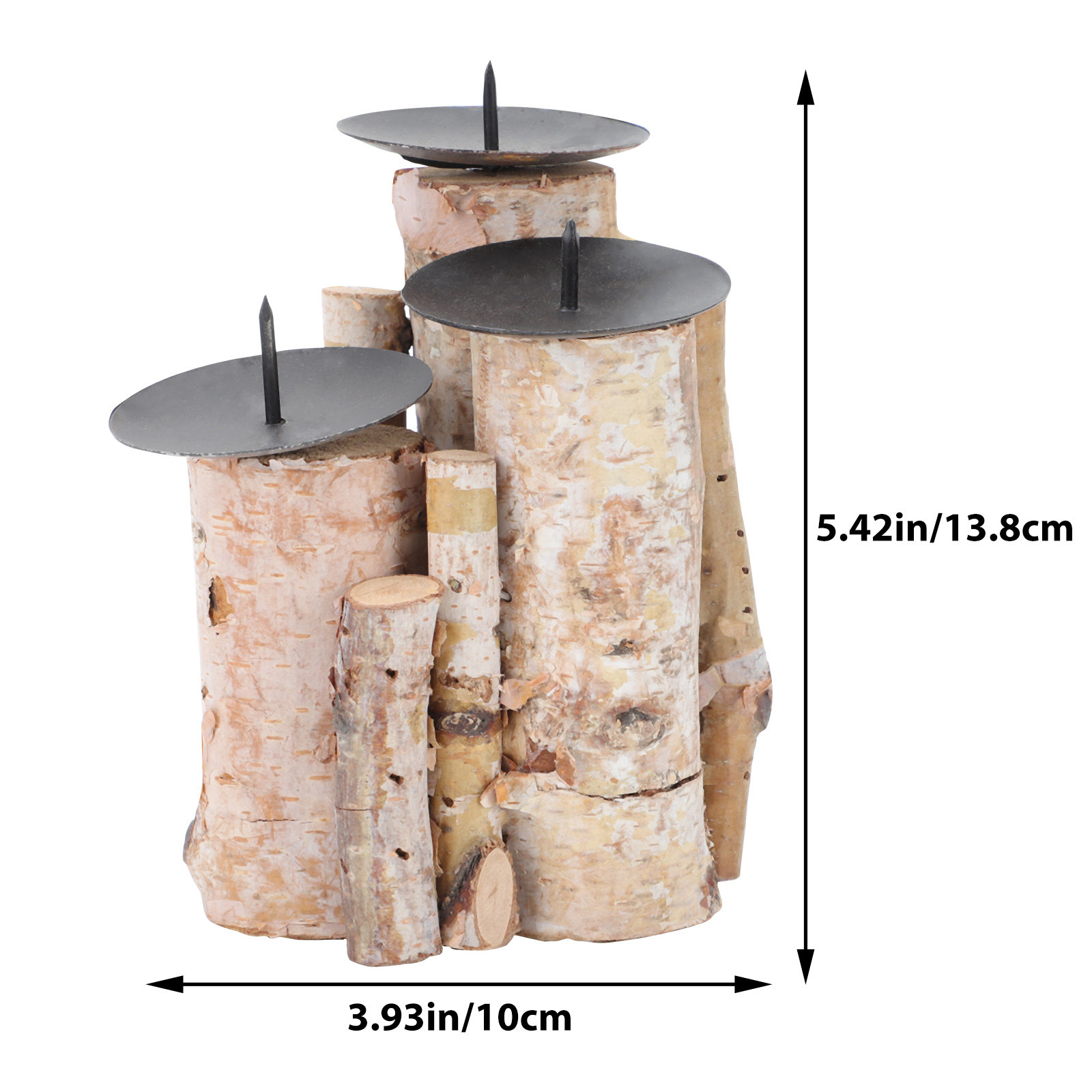 1Pcs Exquisite Wooden Candleho - Art Craft Meaning บทวิจารณ์และราคา