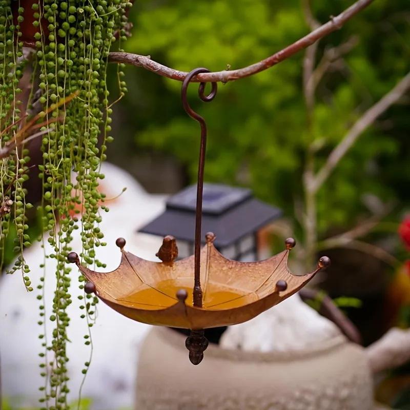 1pc Vintage Metal Umbrella Bir - Art Craft Umbrella บทวิจารณ์และราคา
