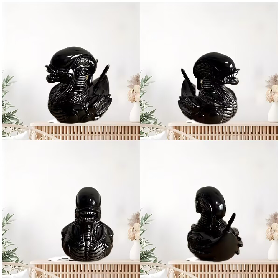 Alien Duck Resin Statue，Evil A - Art Craft Duck บทวิจารณ์และราคา
