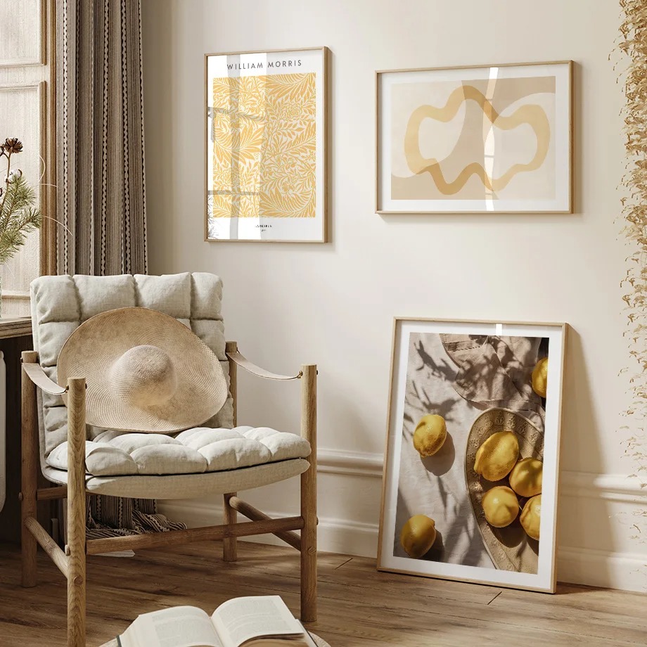 Woman Apricot Lemon Papaya Wil - Art Craft William Morris บทวิจารณ์และราคา