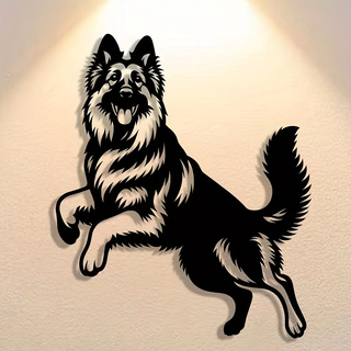 1 Piece German Shepherd Dog Me - Art Craft Logo Design บทวิจารณ์และราคา