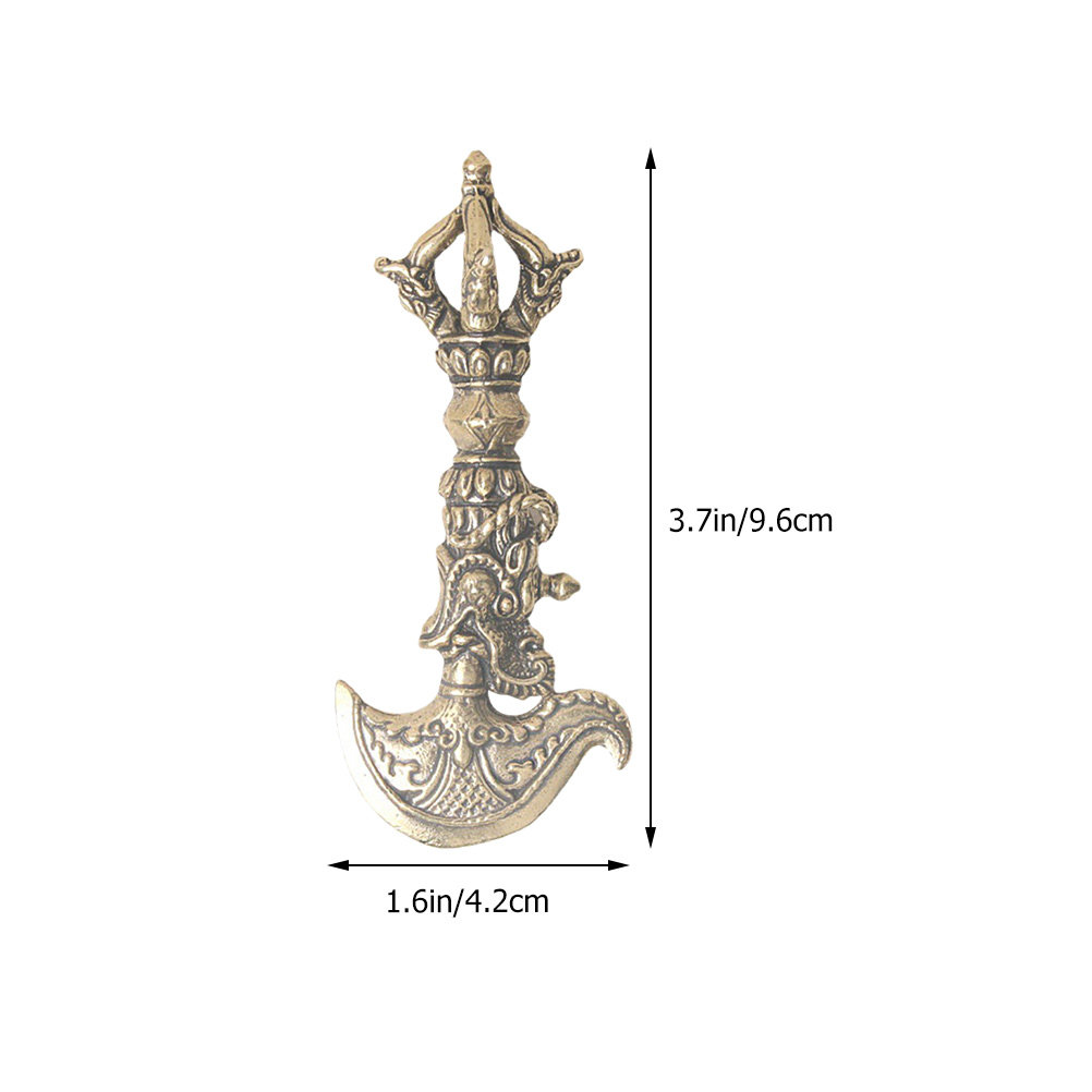 Mini Vajra Pestle Brass Orname - Art Craft Website บทวิจารณ์และราคา