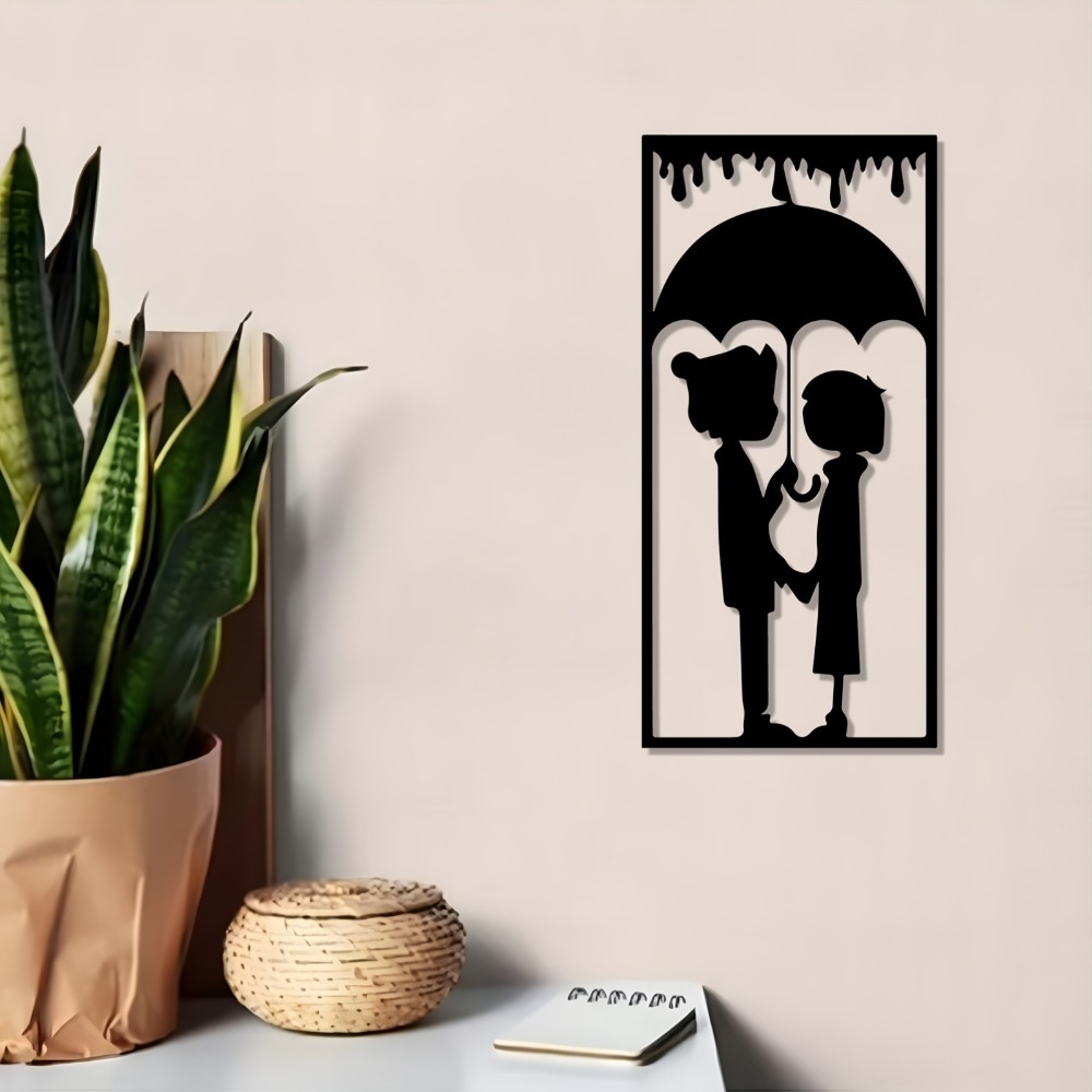 Vintage Couple Under Umbrella  - Art Craft Umbrella บทวิจารณ์และราคา
