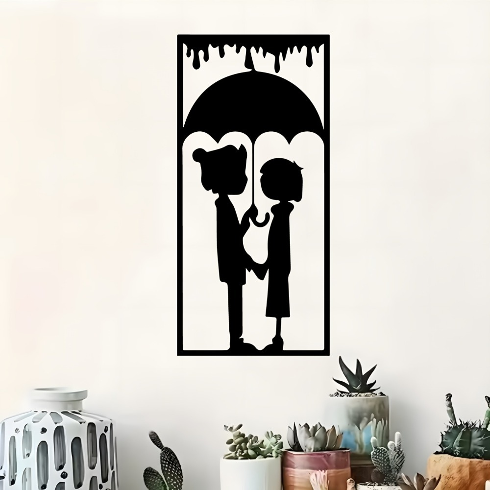 Vintage Couple Under Umbrella  - Art Craft Umbrella บทวิจารณ์และราคา