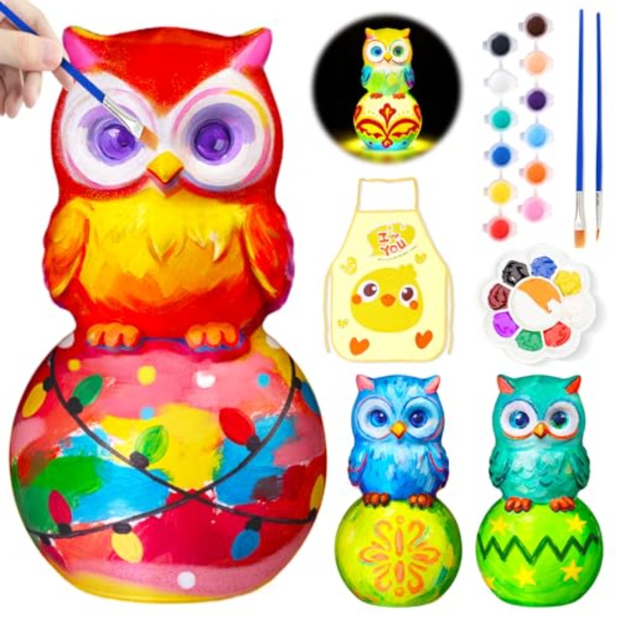 Paint Your Own Lamp Kit, Arts  - Art And Craft With Paint บทวิจารณ์และราคา