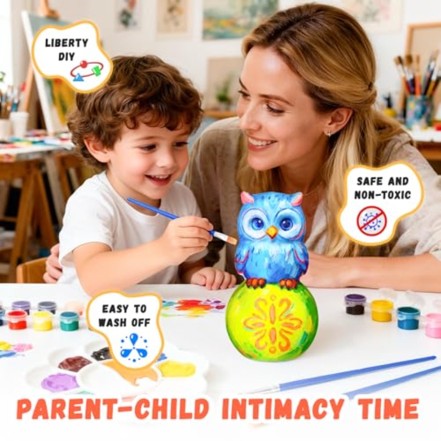 Paint Your Own Lamp Kit, Arts  - Art And Craft With Paint บทวิจารณ์และราคา
