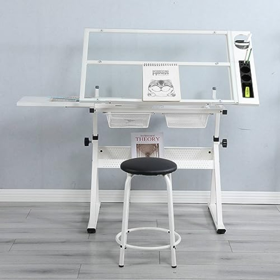 Drafting Table with Stool Mode - Art & Craft Fair บทวิจารณ์และราคา