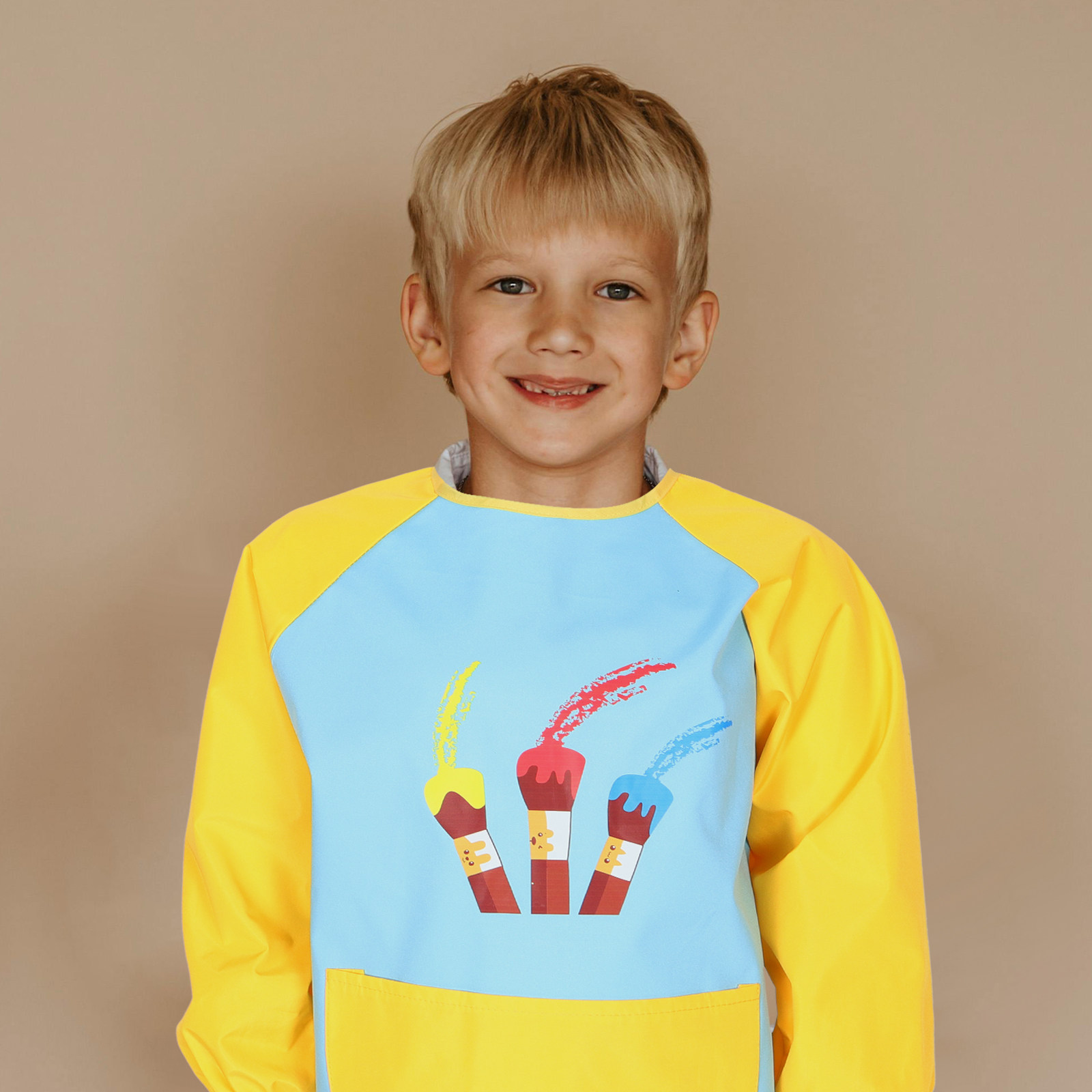 Kids Painting Smock Waterproof - Art Craft Activities For Preschoolers บทวิจารณ์และราคา