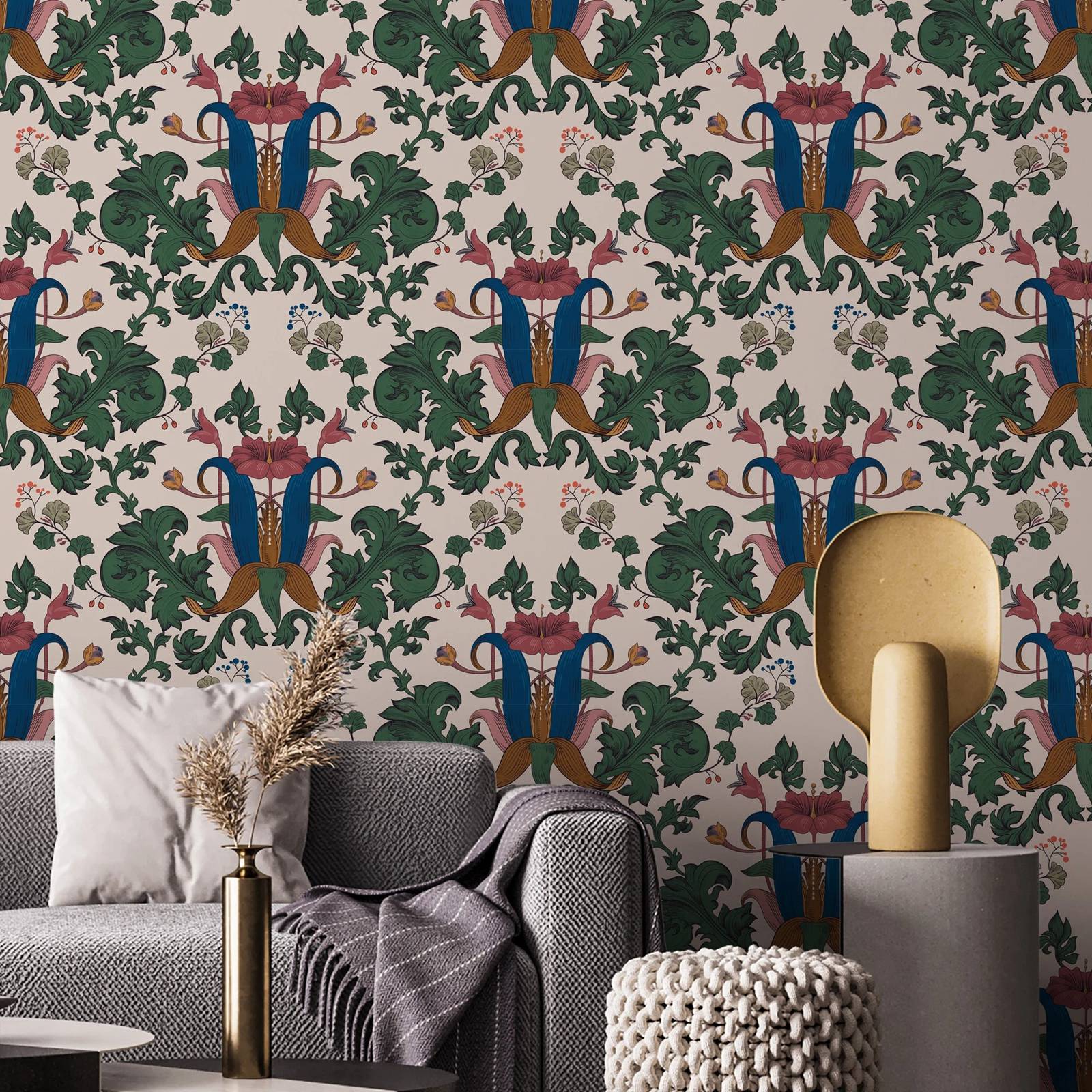 William Morris Inspired Wallpa - Art Craft William Morris บทวิจารณ์และราคา