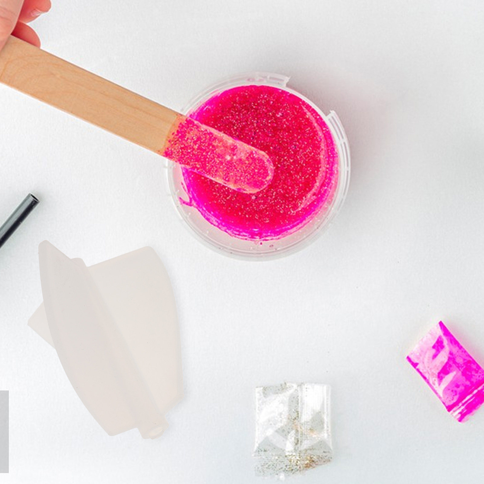 4Pcs Resin Mixer Stirrer Silic - Art And Craft With Paint บทวิจารณ์และราคา
