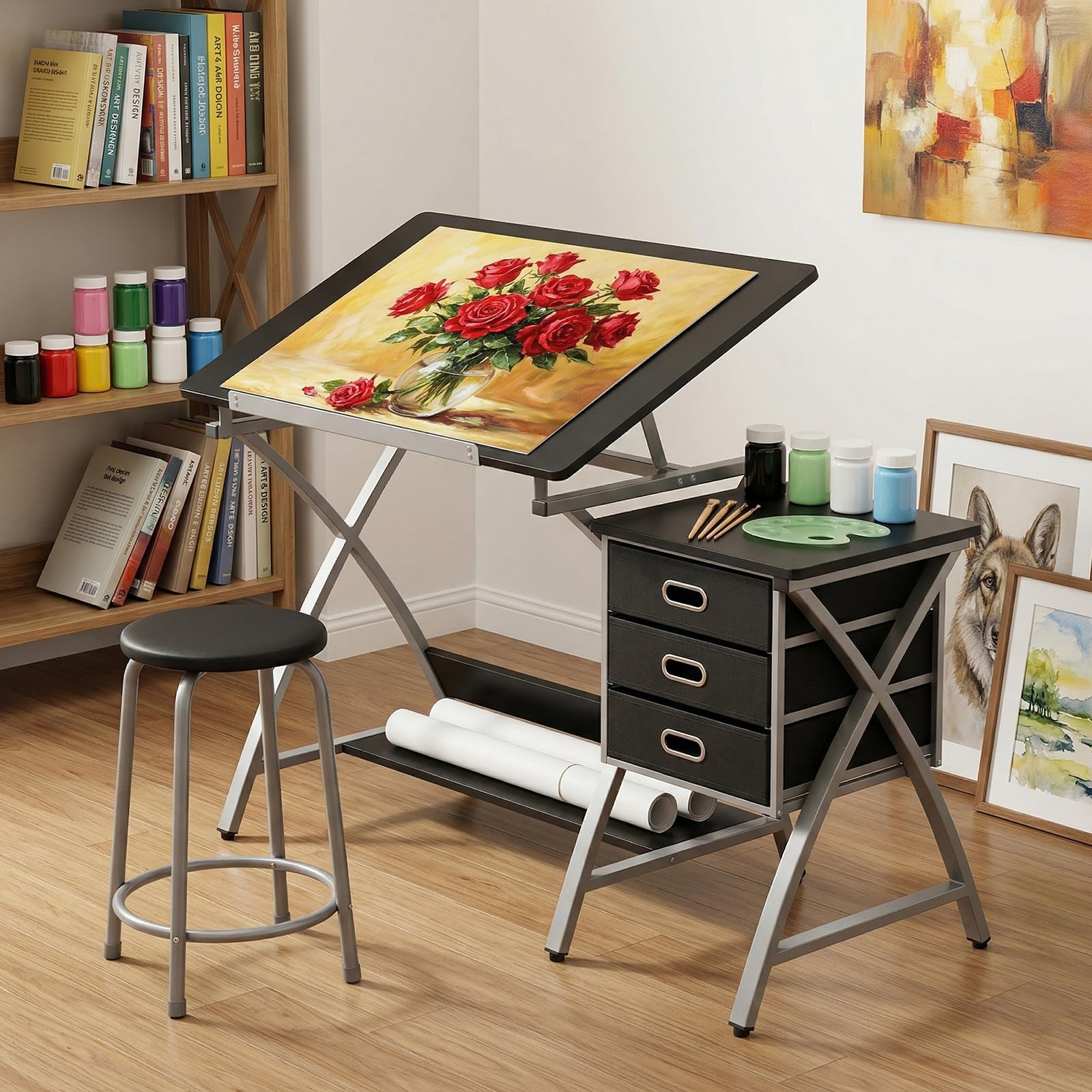 Tabletop Adjustable Drafting T - Art & Craft Fair บทวิจารณ์และราคา