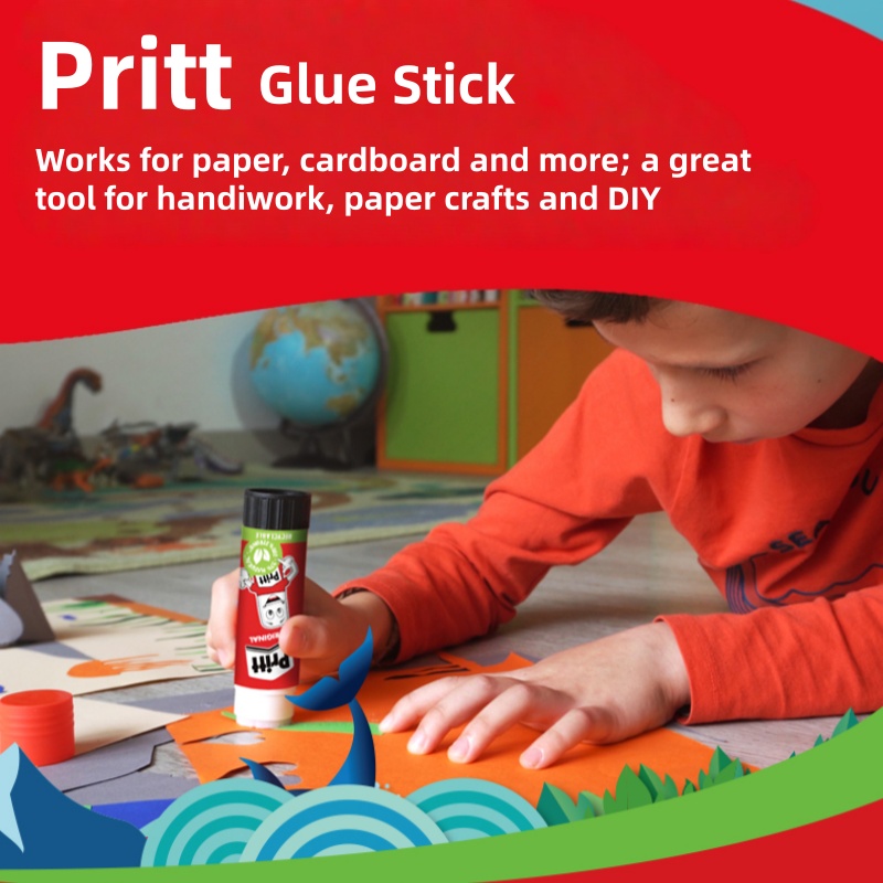 Original Pritt Glue Stick Non- - Art Craft 5 Year Old บทวิจารณ์และราคา
